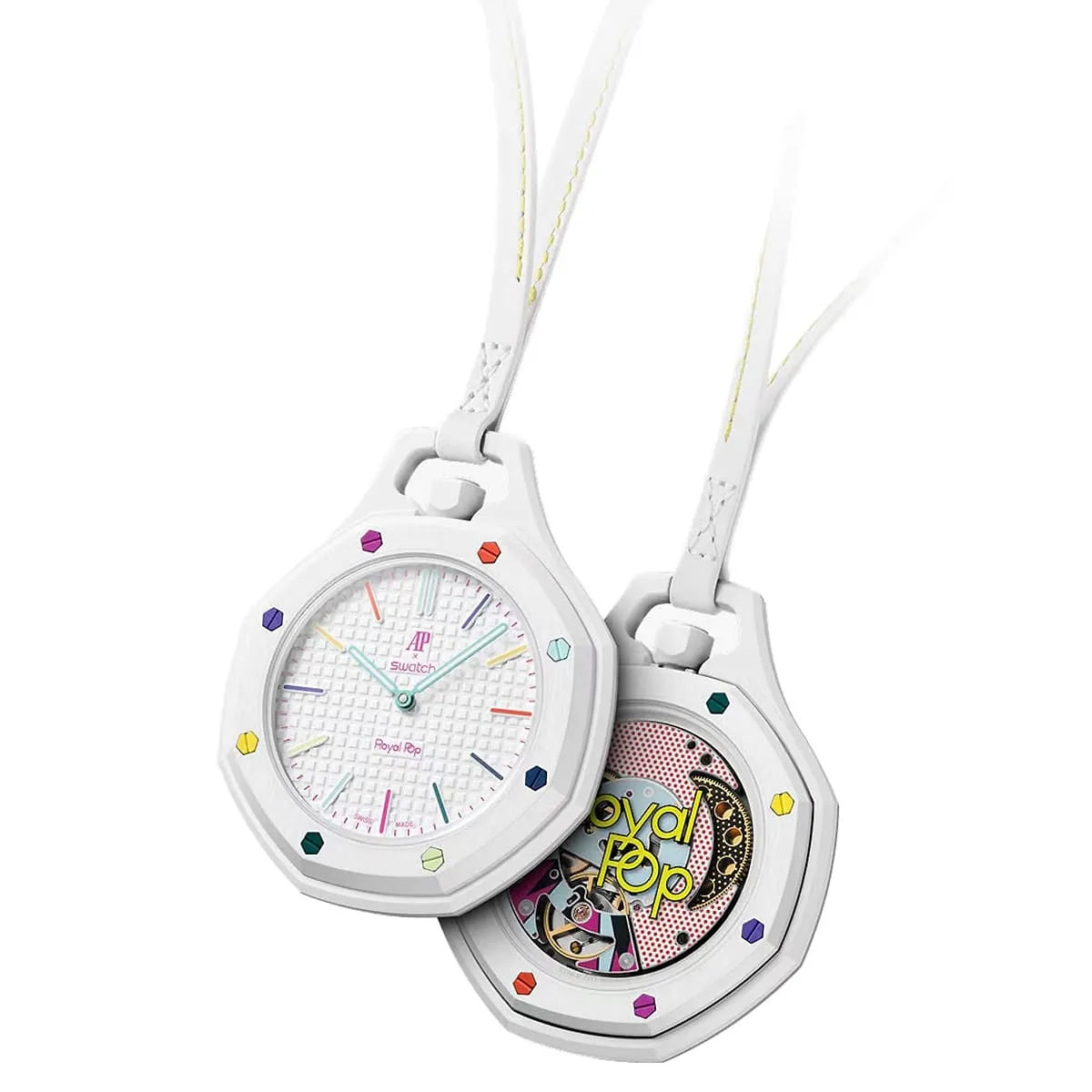Audemars Piguet x Swatch Royal Pop Huit Blanc Unisex Watch