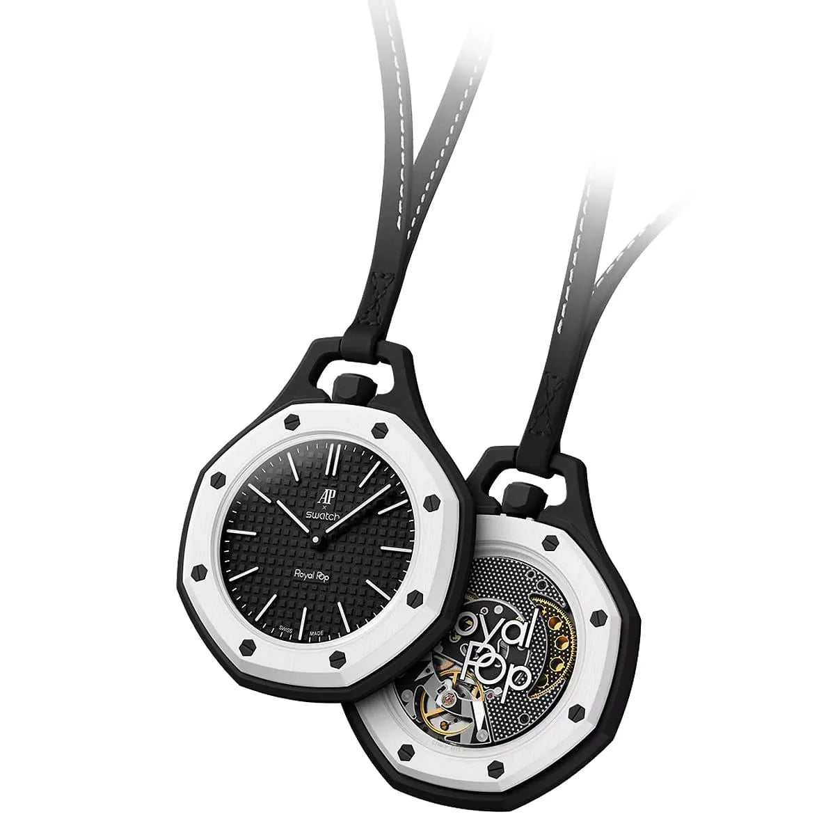 ساعة Audemars Piguet x Swatch Royal Pop OCHO NEGRO للجنسين