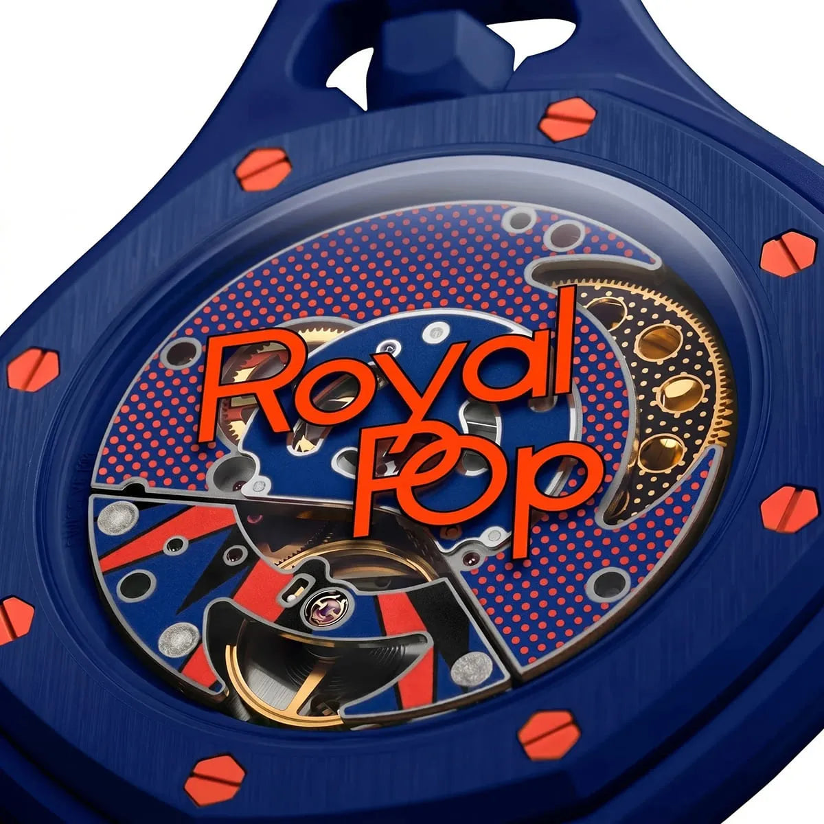 ساعة Audemars Piguet x Swatch Royal Pop ORENJI HACHI للجنسين