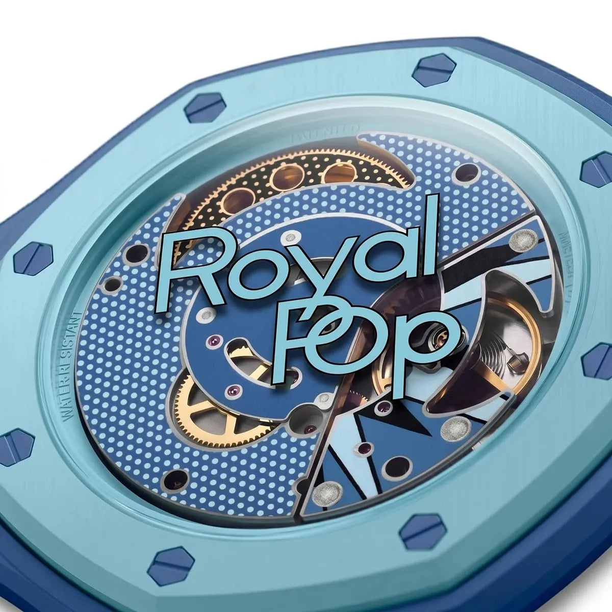 ساعة Audemars Piguet x Swatch Royal Pop LAN BA للجنسين