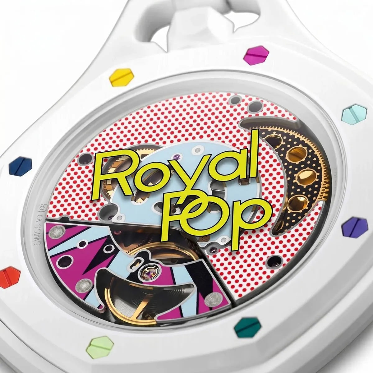 Audemars Piguet x Swatch Royal Pop Huit Blanc Unisex Watch