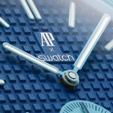ساعة Audemars Piguet x Swatch Royal Pop LAN BA للجنسين