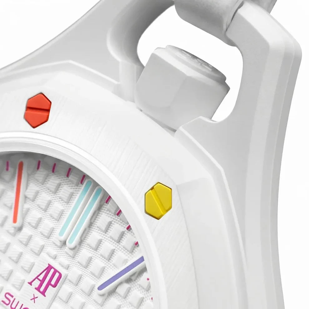 Audemars Piguet x Swatch Royal Pop Huit Blanc Unisex Watch
