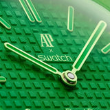Audemars Piguet x Swatch Royal Pop GREEN EIGHT Watch