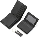 Calvin Klein Men's 3-Piece Wallet Set: Wallet, Card Holder, Luxury Keychain