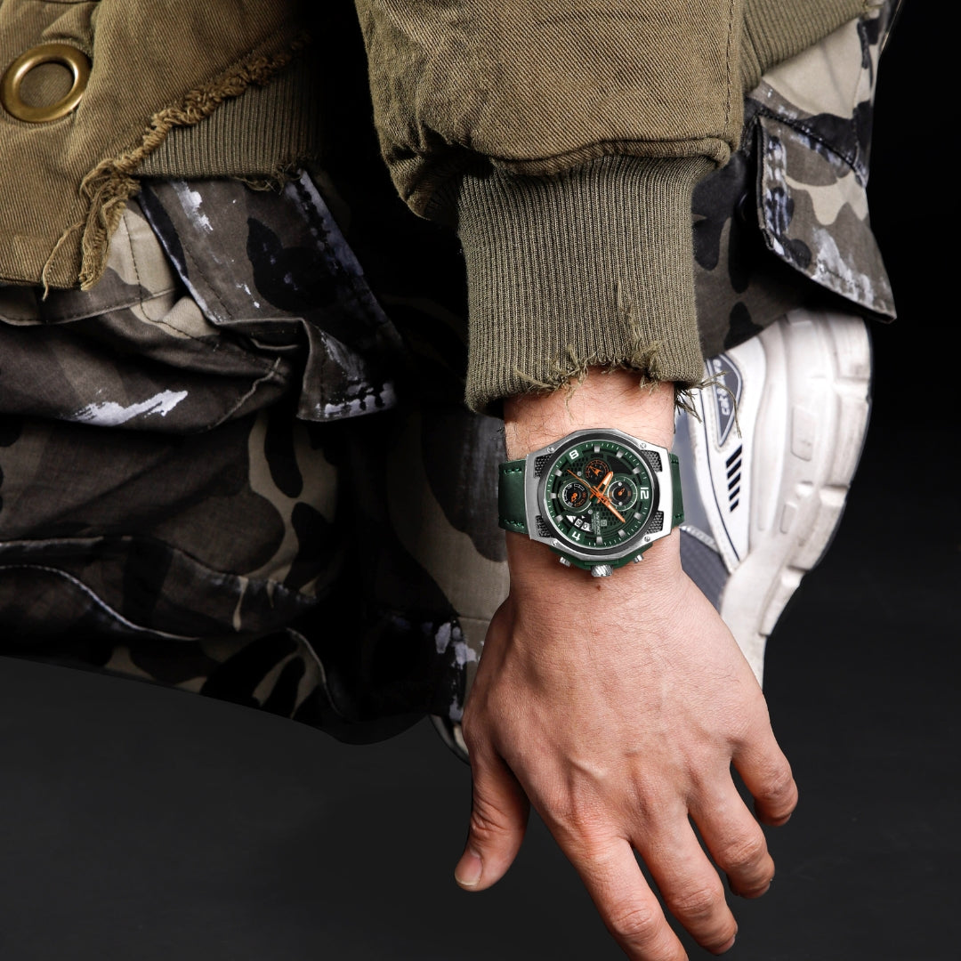 Naviforce Men's Watch NF8051L-S-GN-GN