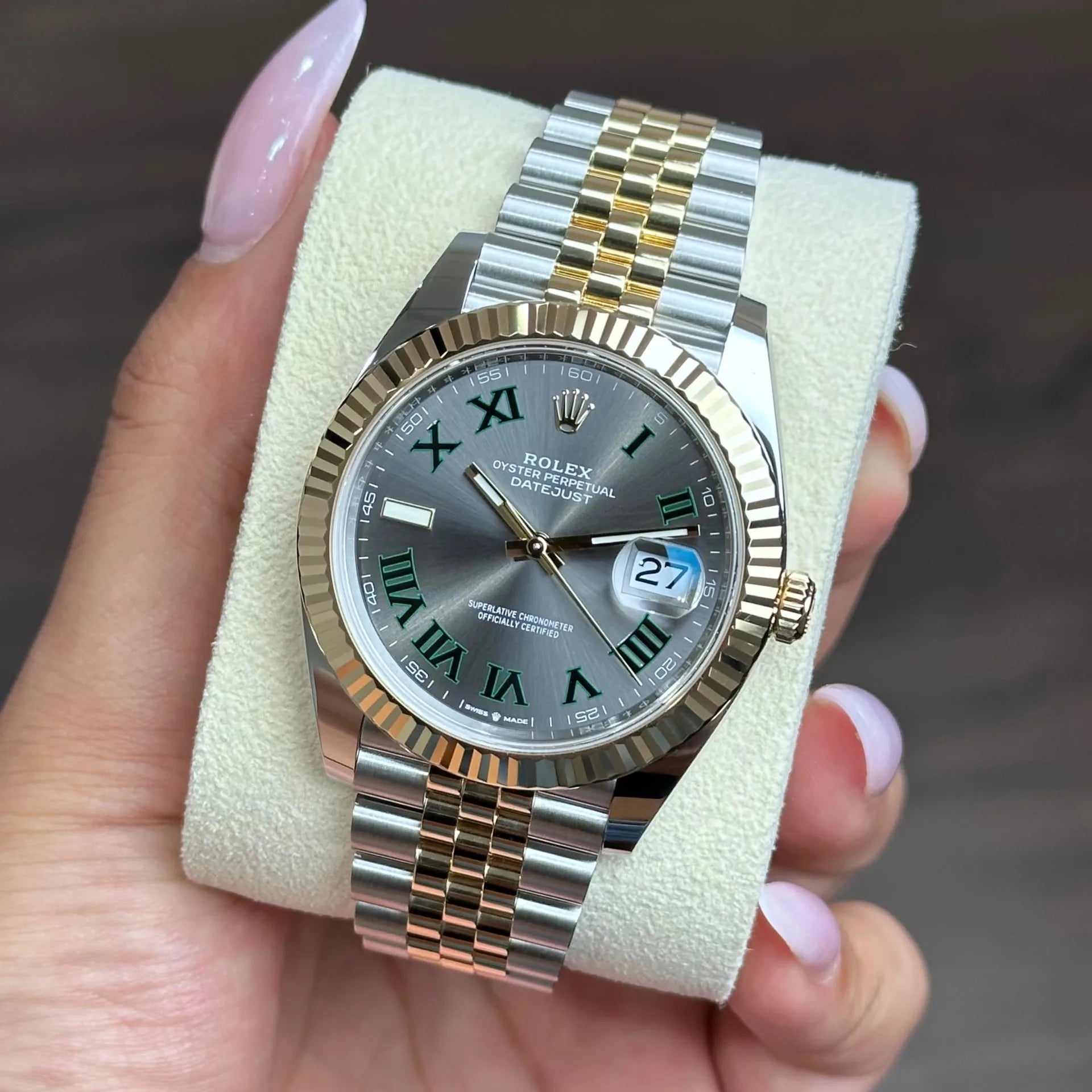 ساعة رولكس datejust ميرور أوريجنال