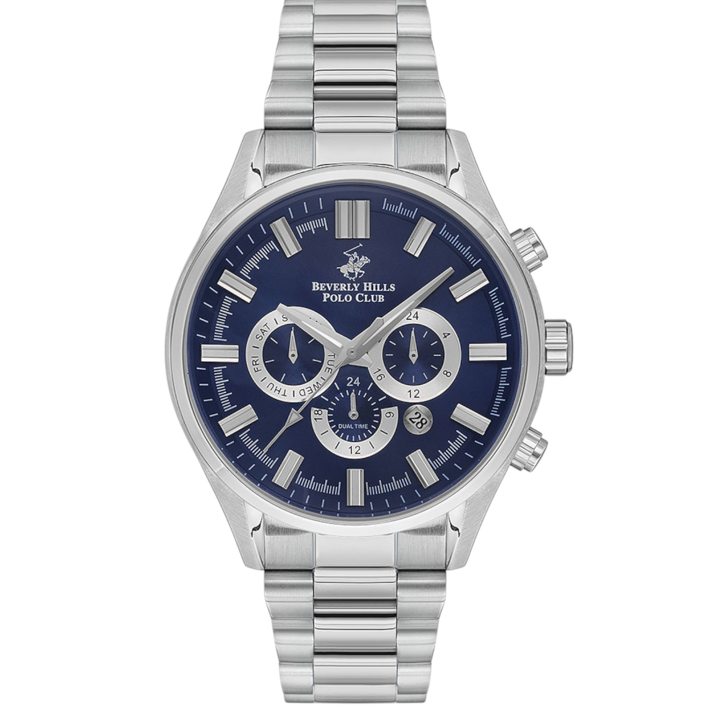 Beverly Hills Polo Club Men’s Multi Function Blue Dial Watch – BP3395X.390