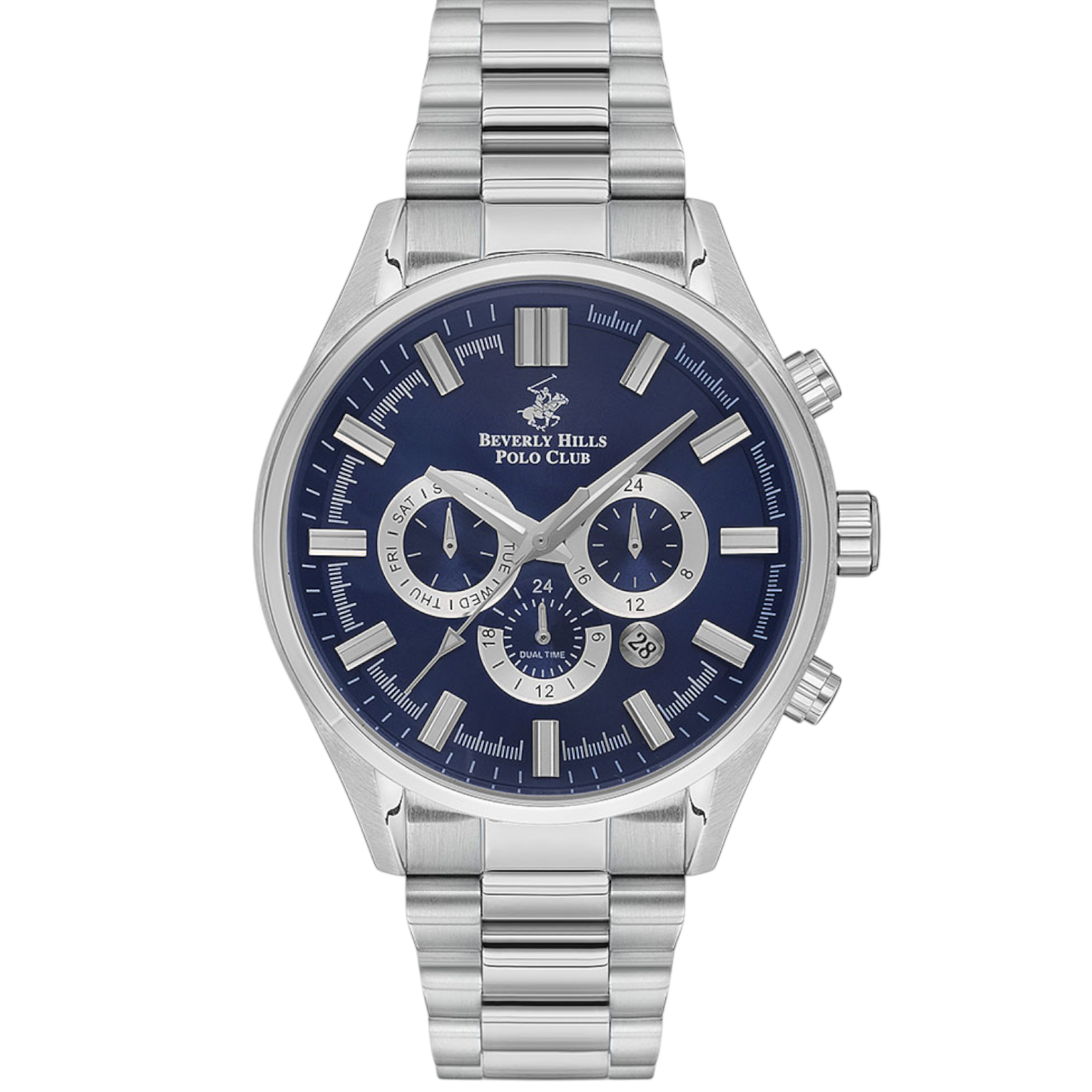 Beverly Hills Polo Club Men’s Multi Function Blue Dial Watch – BP3395X.390