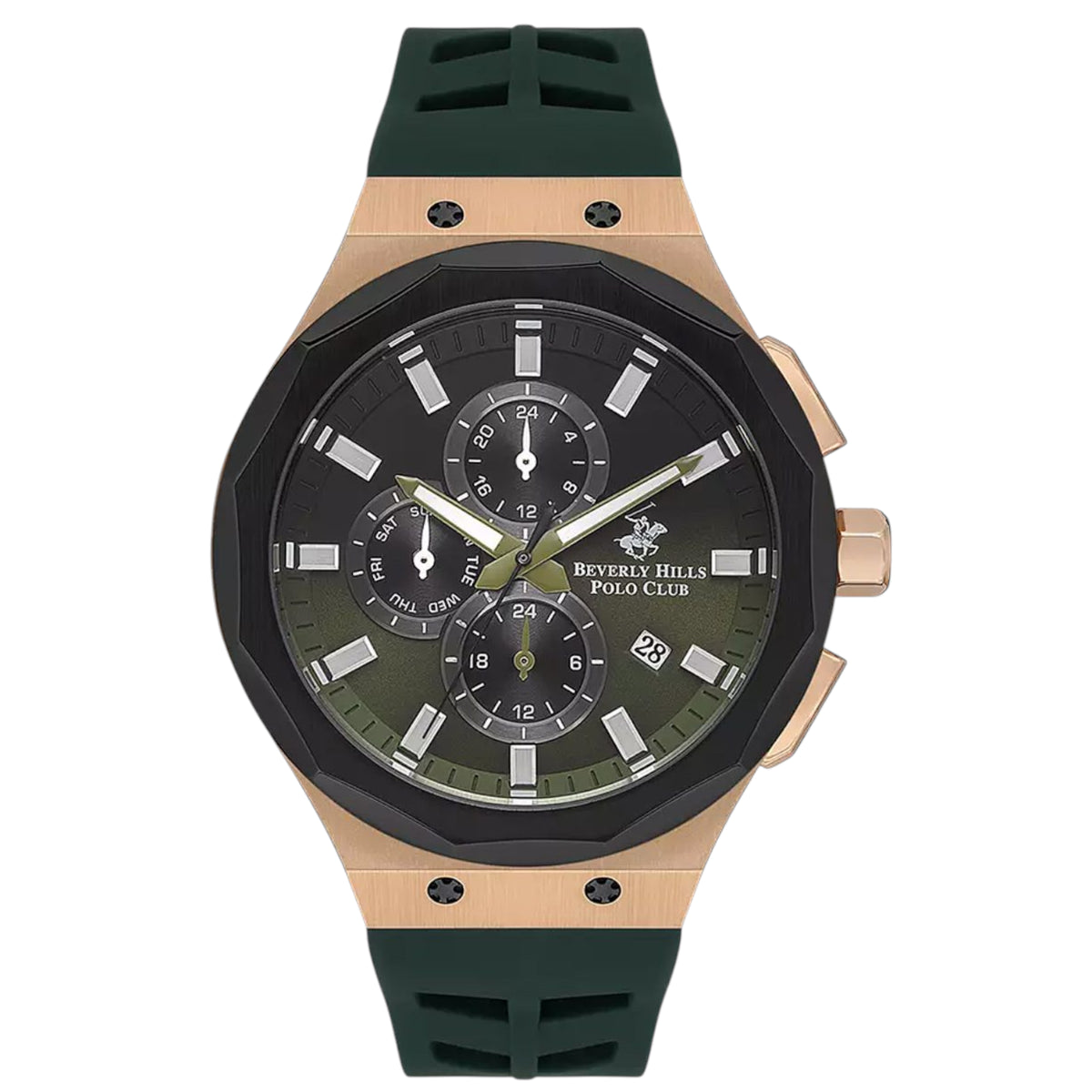Beverly Hills Polo Club Men’s Multi Function Dark Blue Dial Watch – BP3535X.875