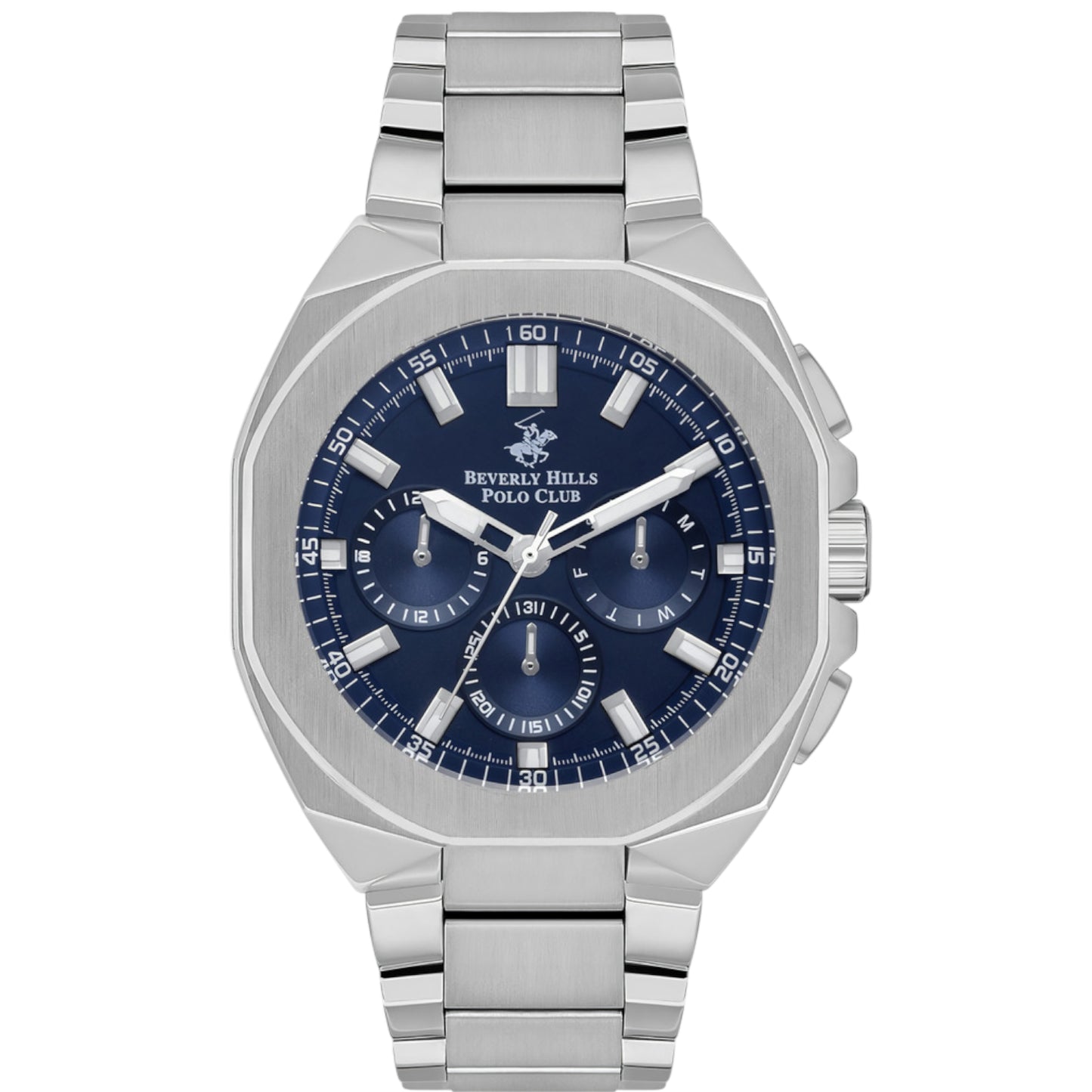 Beverly Hills Polo Club Men’s Multi Function Dark Blue Dial Watch – BP3537X.390