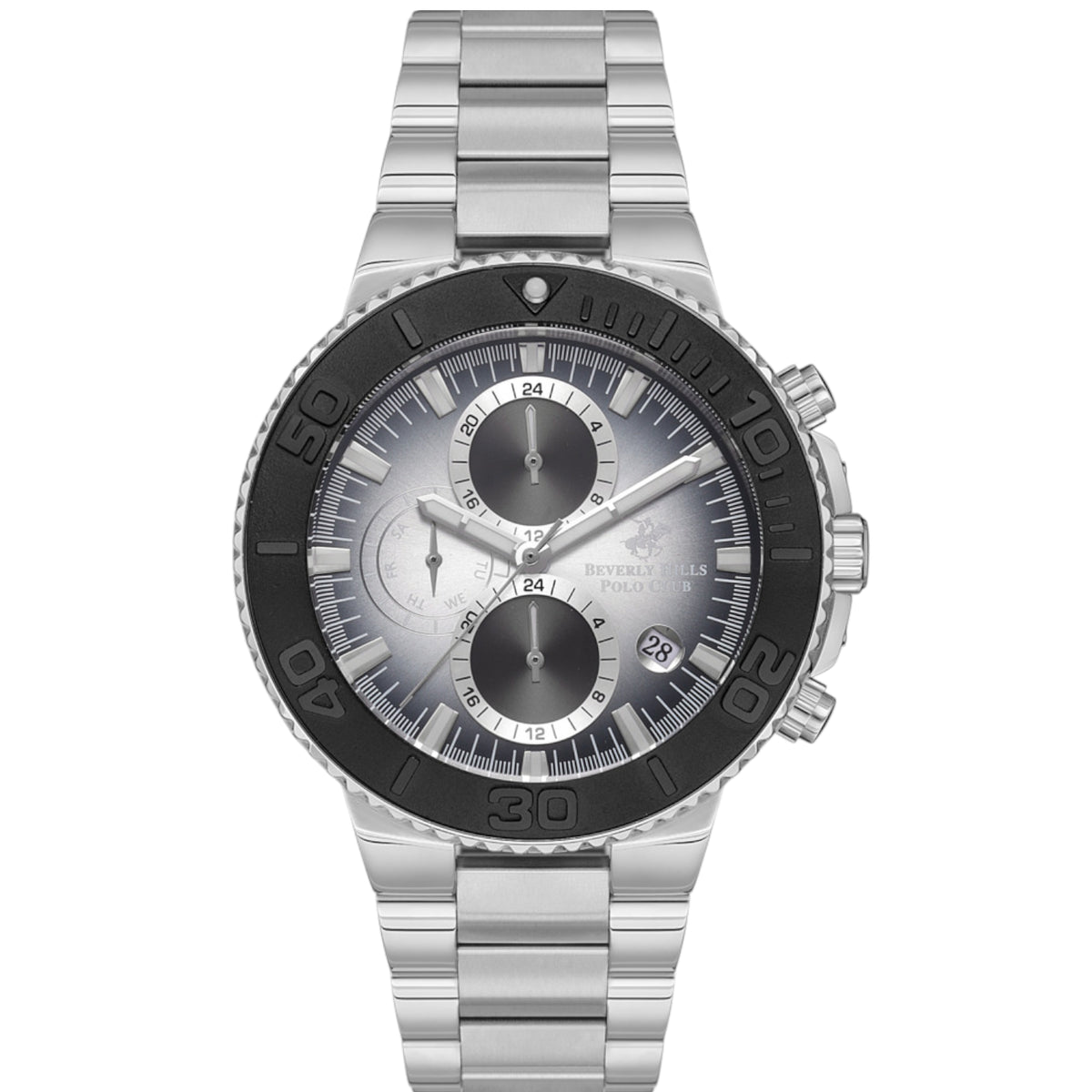 Beverly Hills Polo Club Men’s Multi Function Gray Dial Watch – BP3540X.340