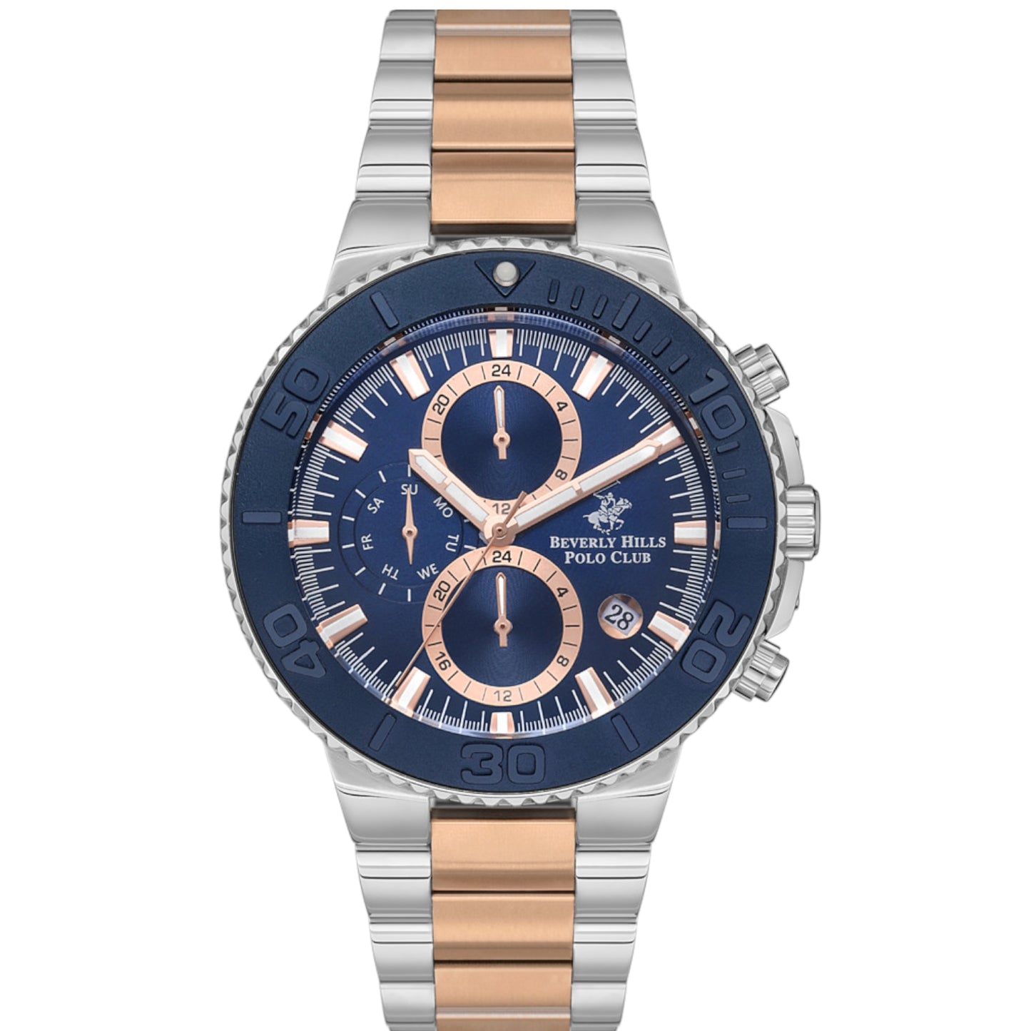Beverly Hills Polo Club Men’s Multi Function Blue Dial Watch – BP3540X.540