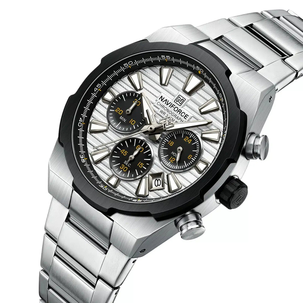Naviforce Men's Watch NF8081-S-W-S