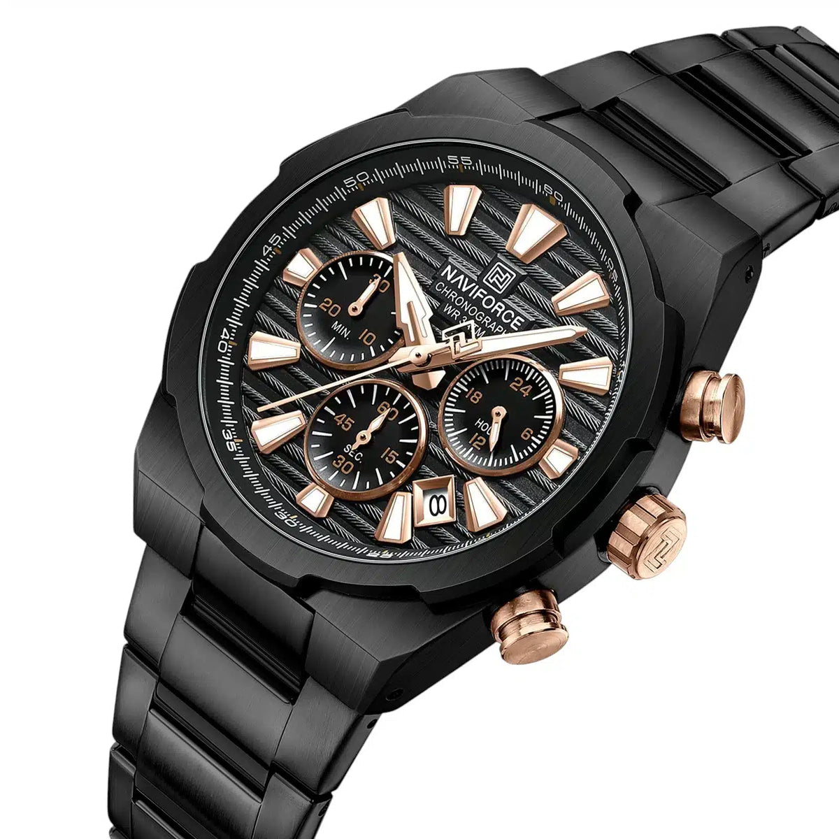 Naviforce Men's Watch NF8081-B-RG-B