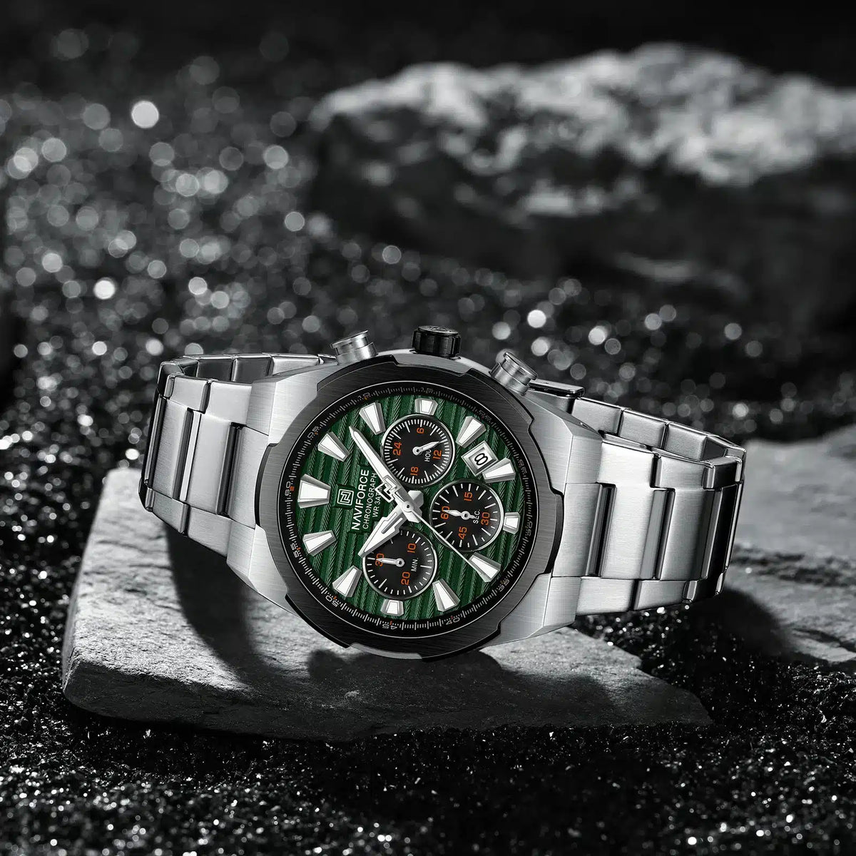 Naviforce Men's Watch NF8081-S-GN-S