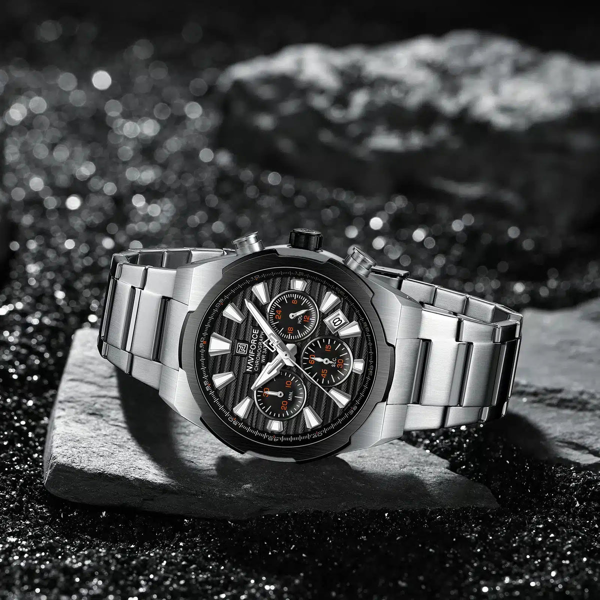 Naviforce Men's Watch NF8081-S-B-S