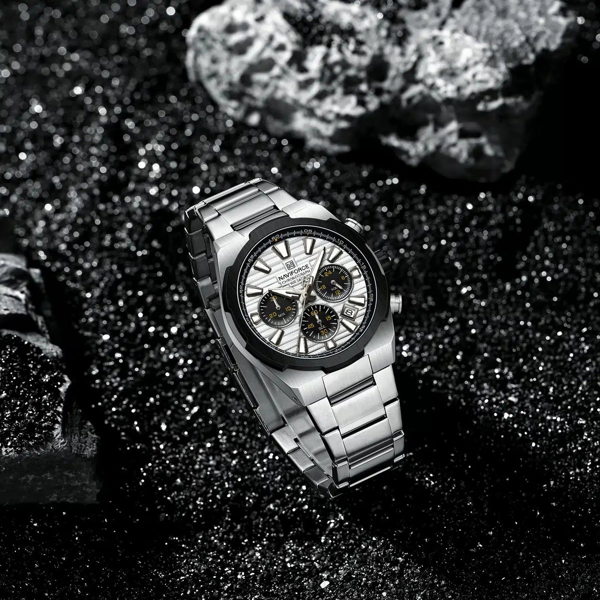 Naviforce Men's Watch NF8081-S-W-S