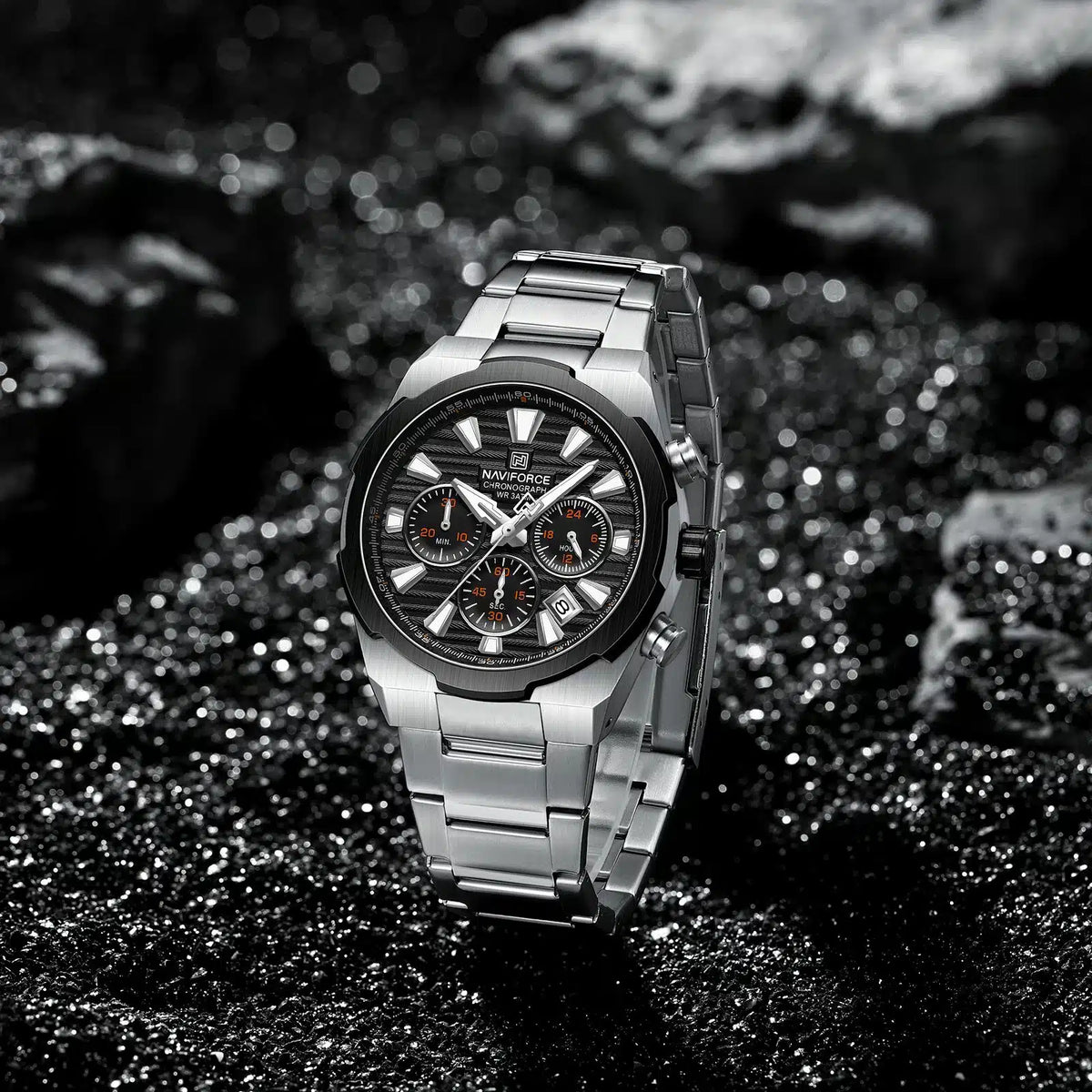 Naviforce Men's Watch NF8081-S-B-S