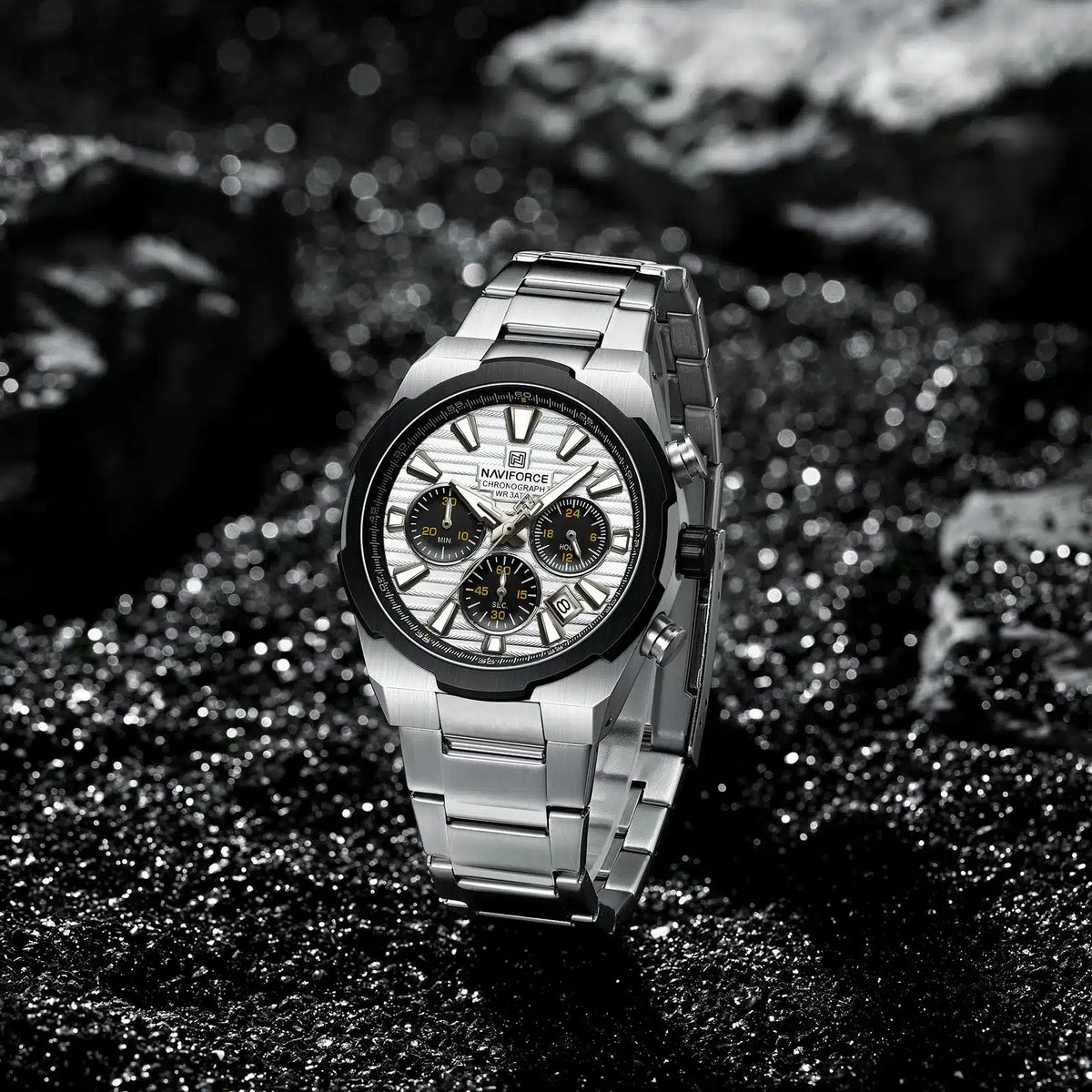 Naviforce Men's Watch NF8081-S-W-S