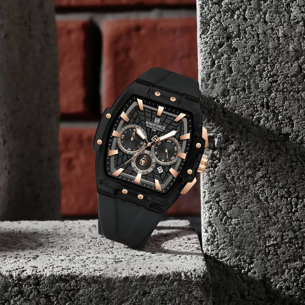Naviforce Men's Watch NF6113-B-RG-B