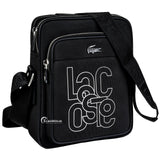 شنطة لاكوست رجالي بلون اسود