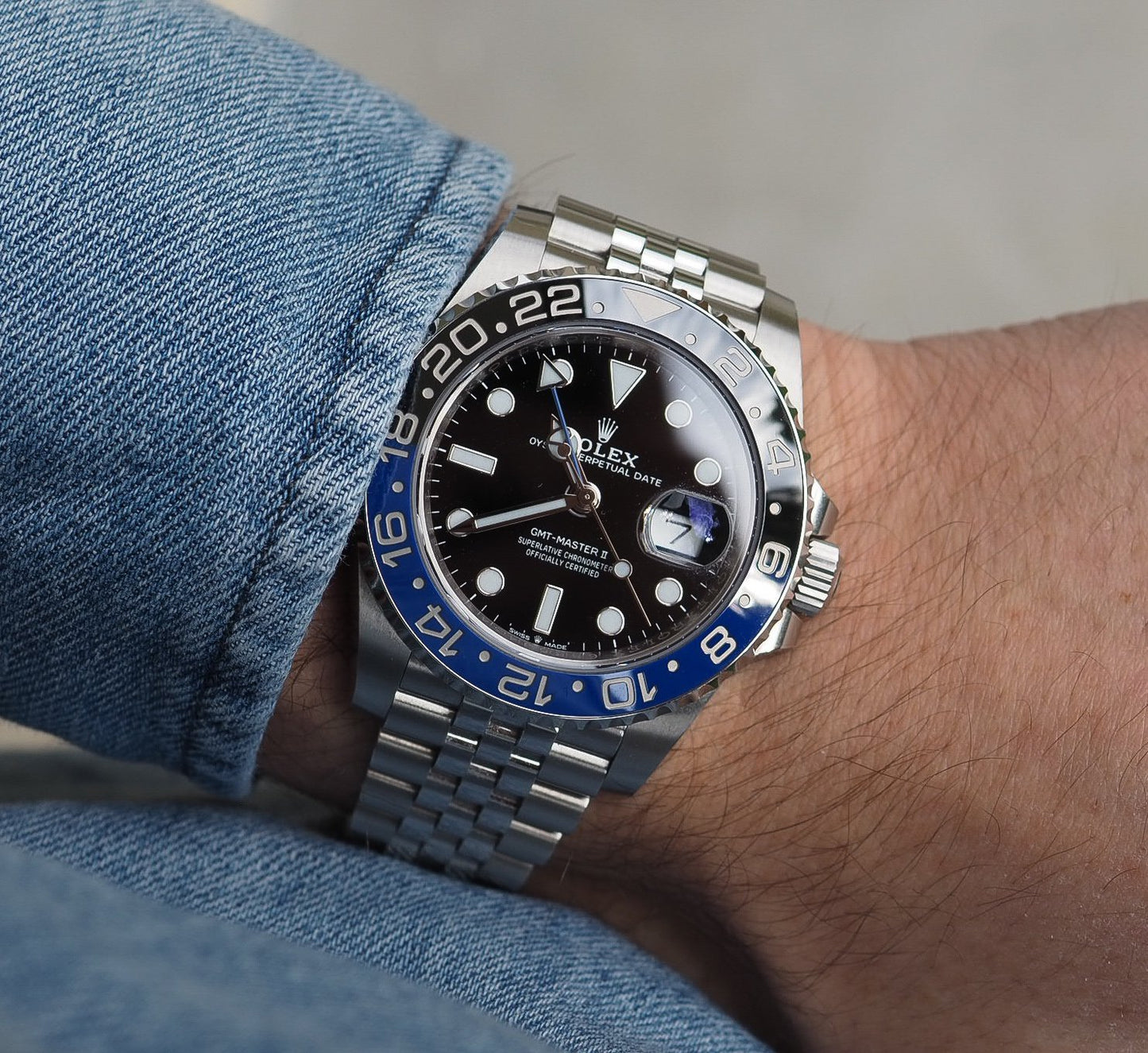 ساعة رولكس جوبلي ميرور أوريجنال