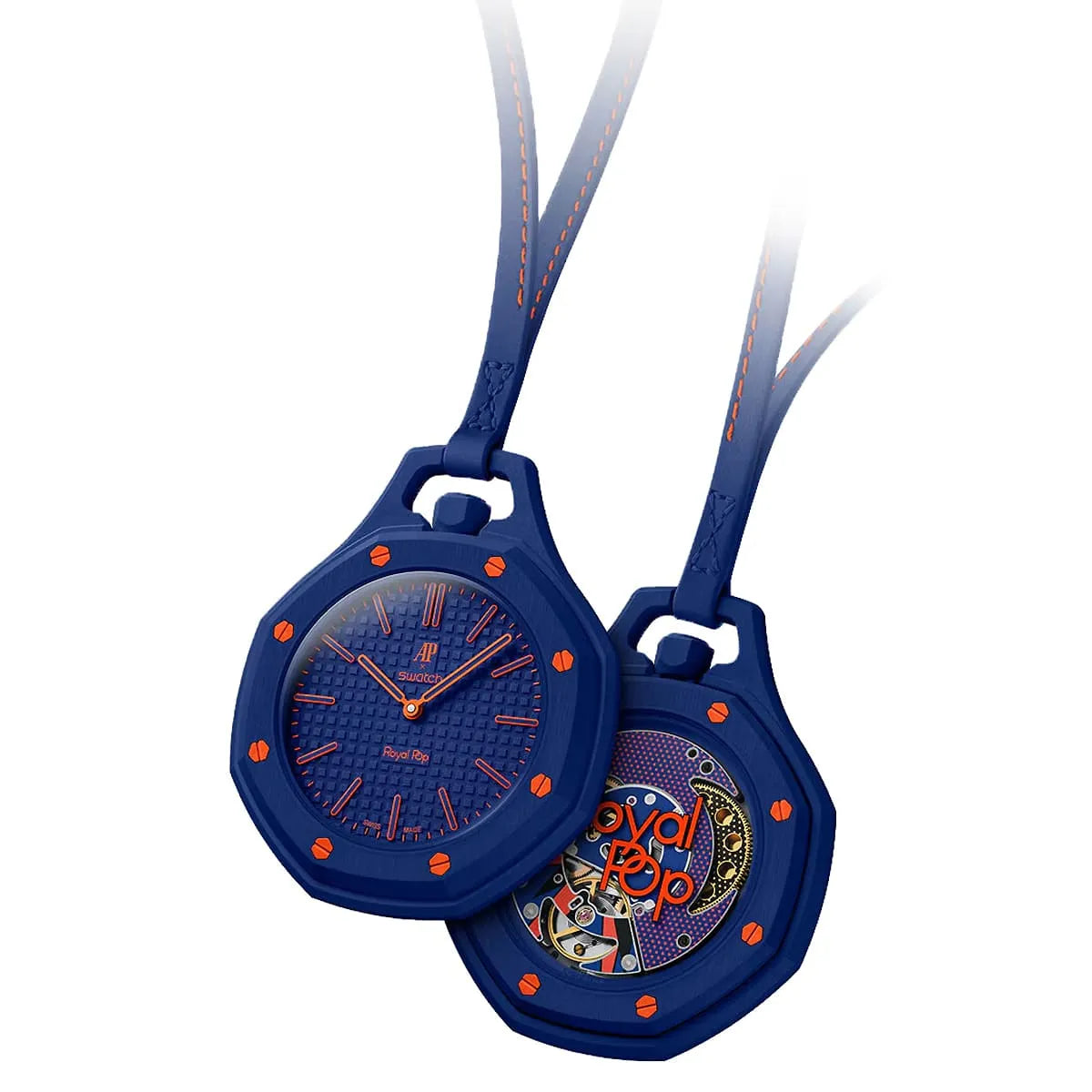 ساعة Audemars Piguet x Swatch Royal Pop ORENJI HACHI للجنسين