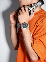 Naviforce Men's Watch NF6113-S-BGY-BGY