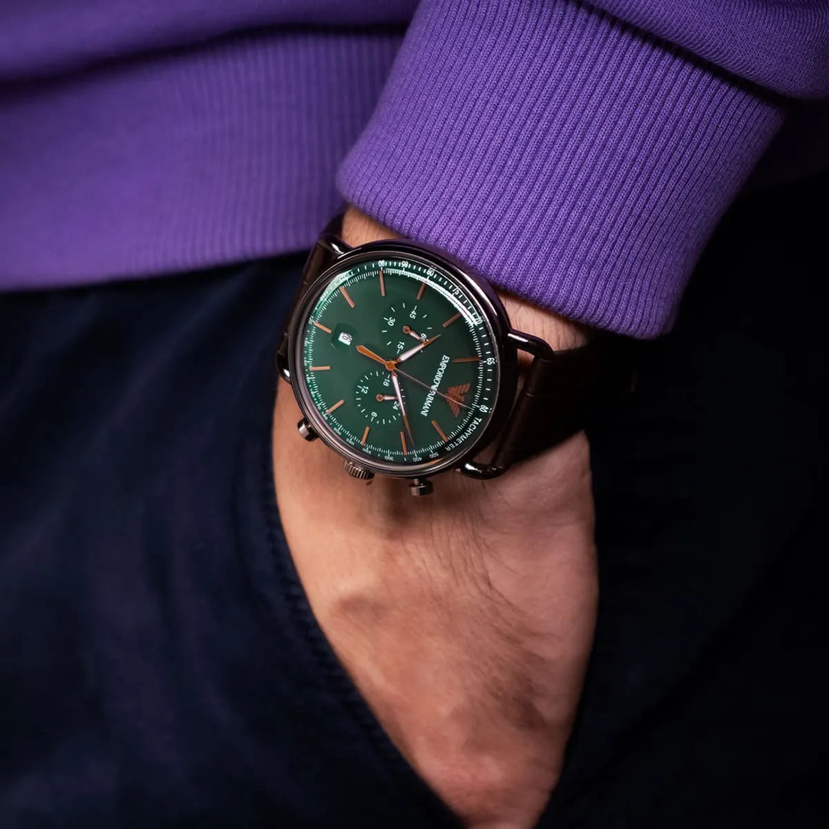 ساعة امبوريو ارماني للرجال AR11334
