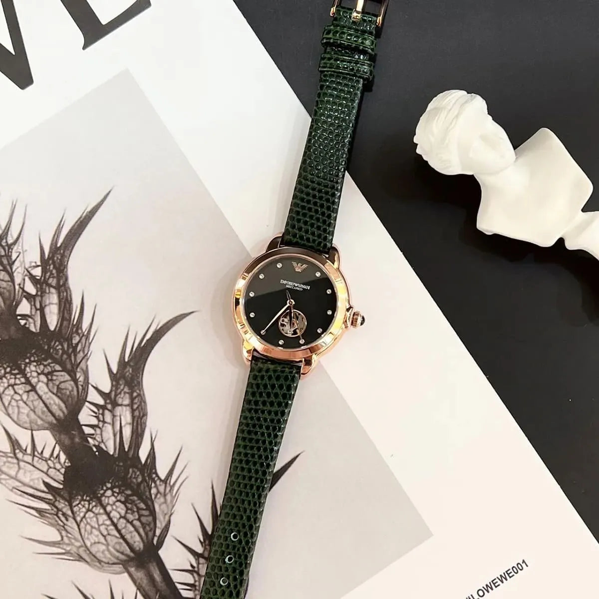 ساعة امبوريو ارماني للنساء AR60073