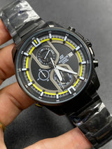 Casio Edifice Men's Metal Watch 533BK-1A9VUDF