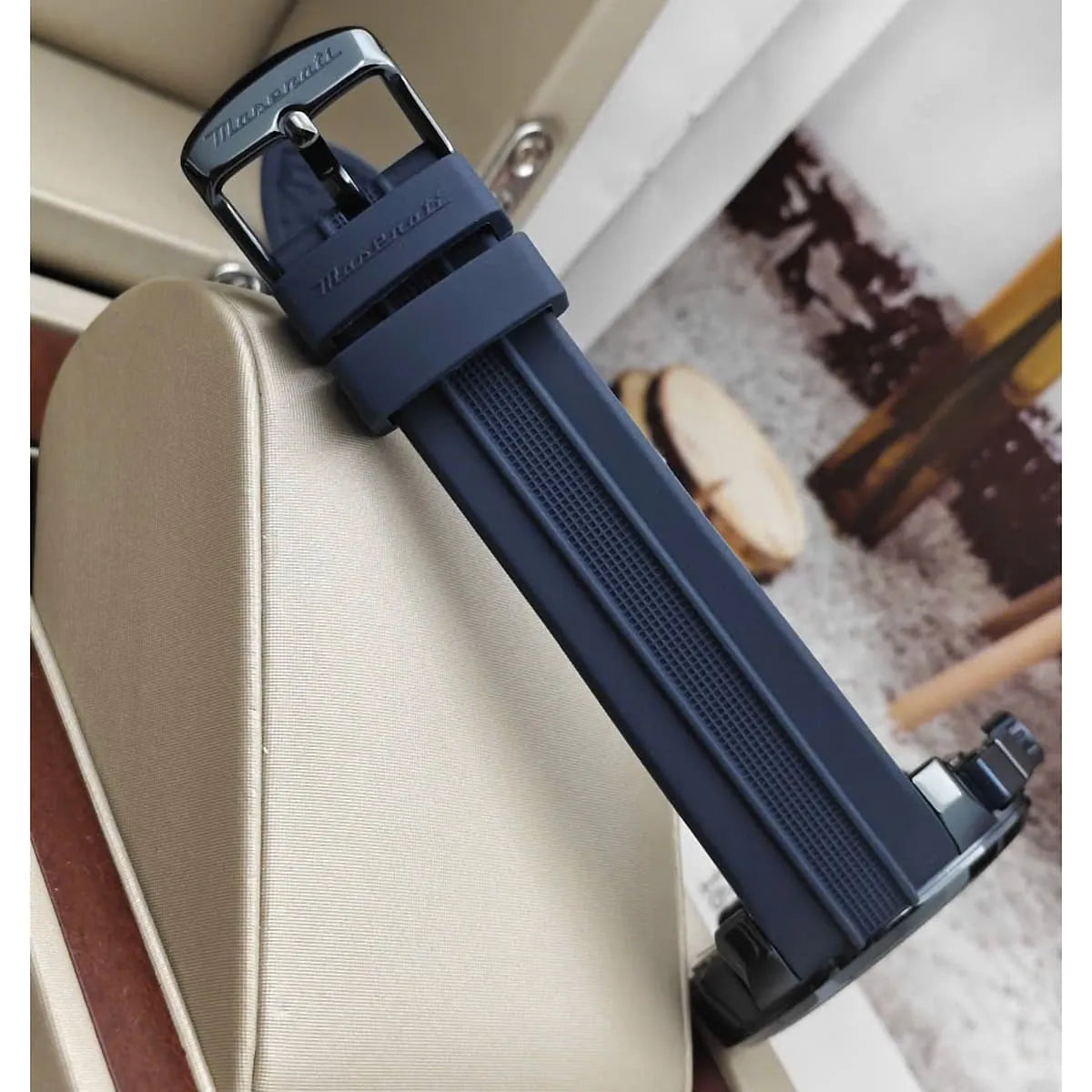 ساعة مازيراتي جلد للرجال R8871621044