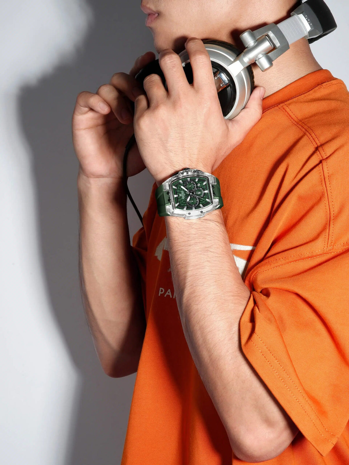 Naviforce Men's Watch NF6113-S-GN-GN