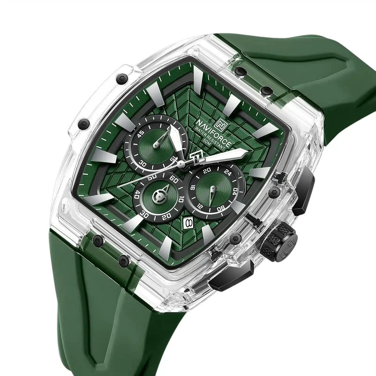 Naviforce Men's Watch NF6113-S-GN-GN