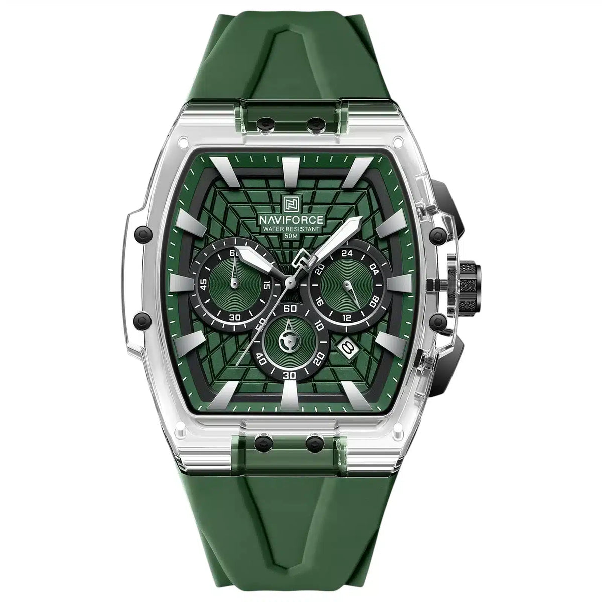 Naviforce Men's Watch NF6113-S-GN-GN