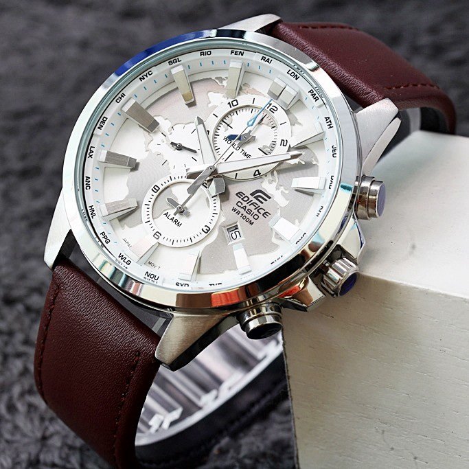 ساعة Casio رجالي اديفيس EFR-303D-1A