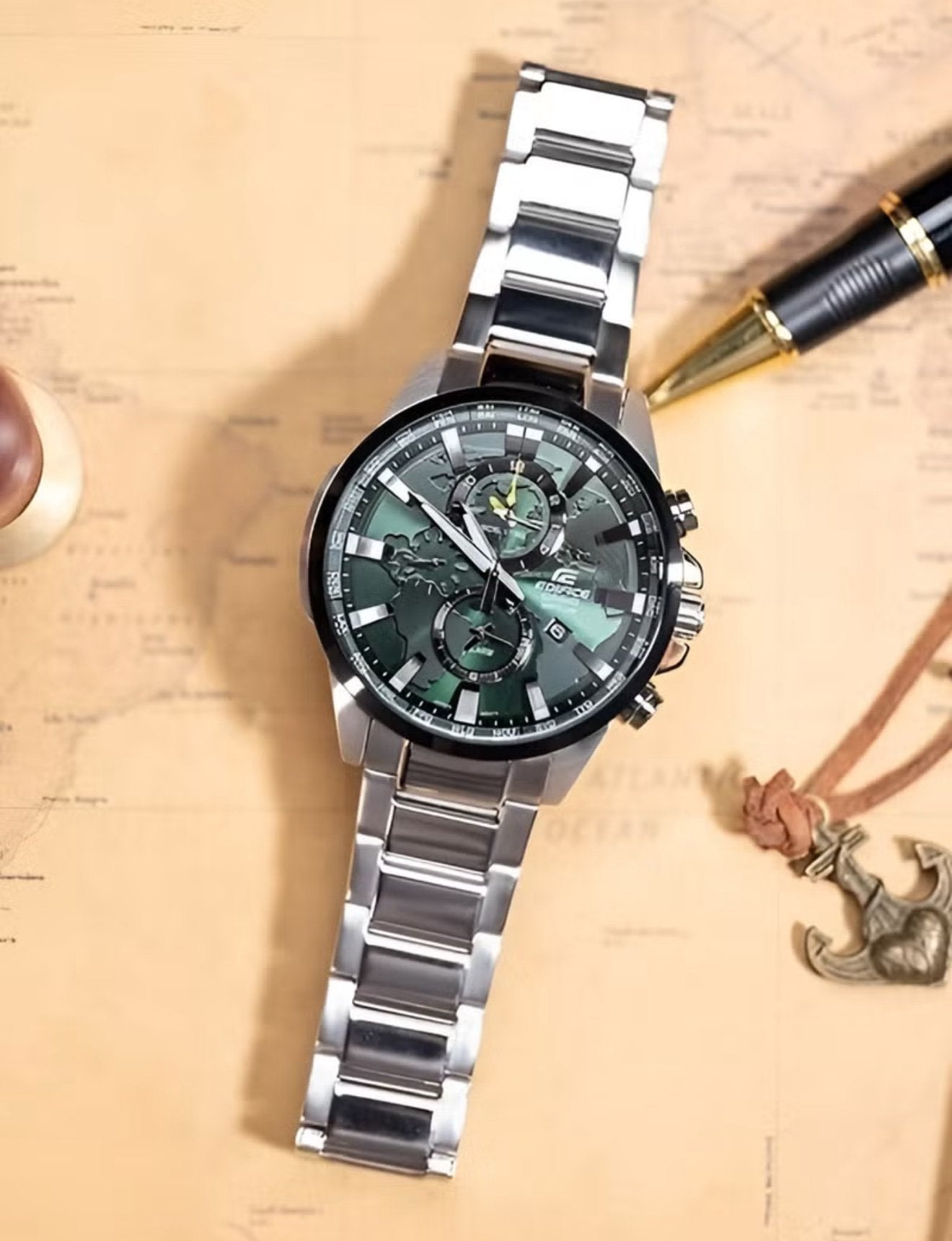 ساعة Casio رجالي اديفيس EFR-303D-1A
