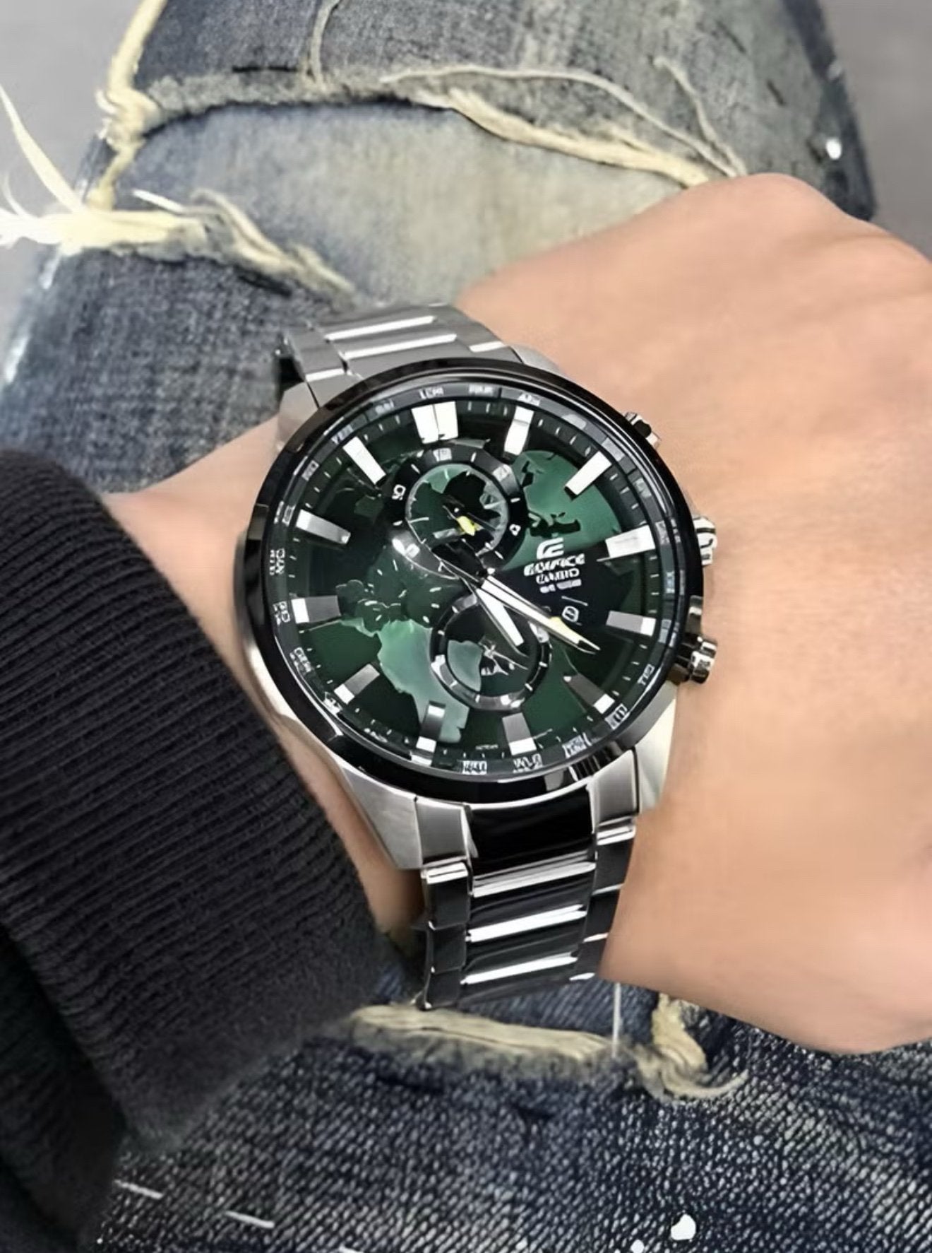 ساعة Casio رجالي اديفيس EFR-303D-1A