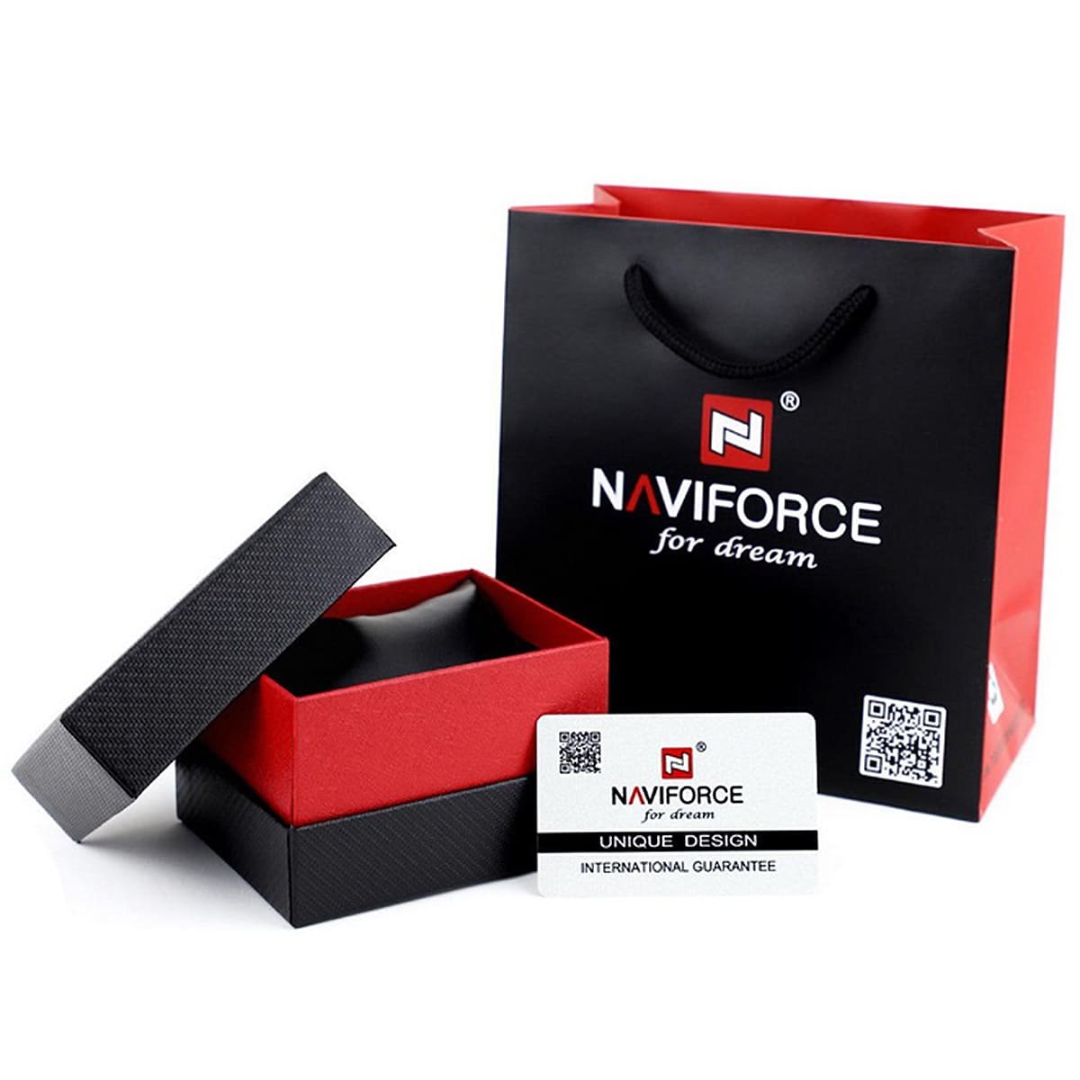 ساعة نافي فورس للنساء NF5052-S-B-S