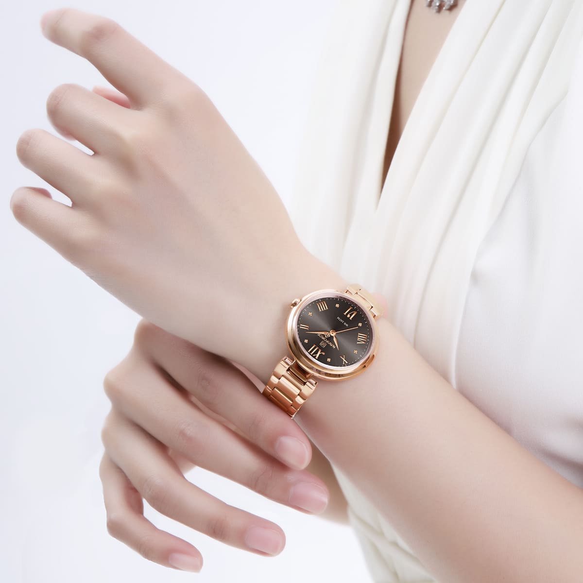 ساعة نافي فورس للنساء NF5030-RG-B