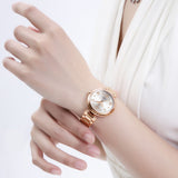 ساعة نافي فورس للنساء NF5030-RG-W