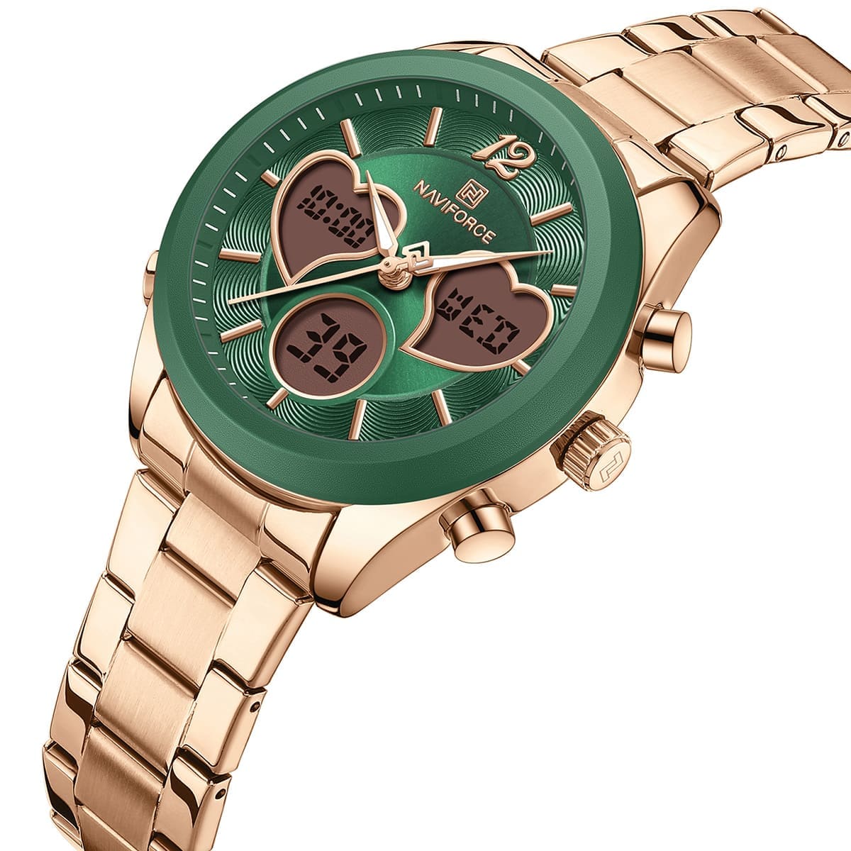 Naviforce Watch for Women NF5045S-RG-GN-RG
