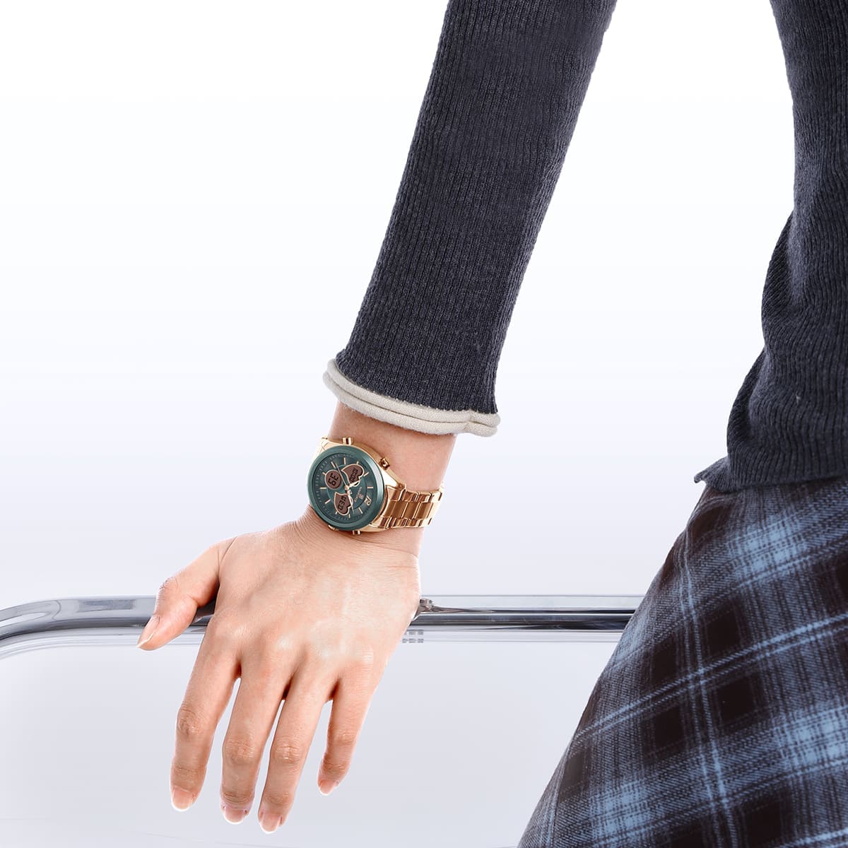 Naviforce Women's Watch NF5045S-RG-L-GY-RG