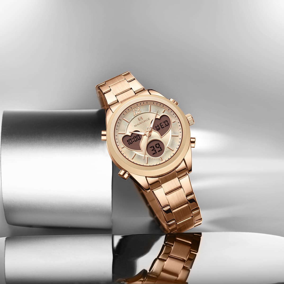 Naviforce Women's Watch NF5045S-RG-RG-RG