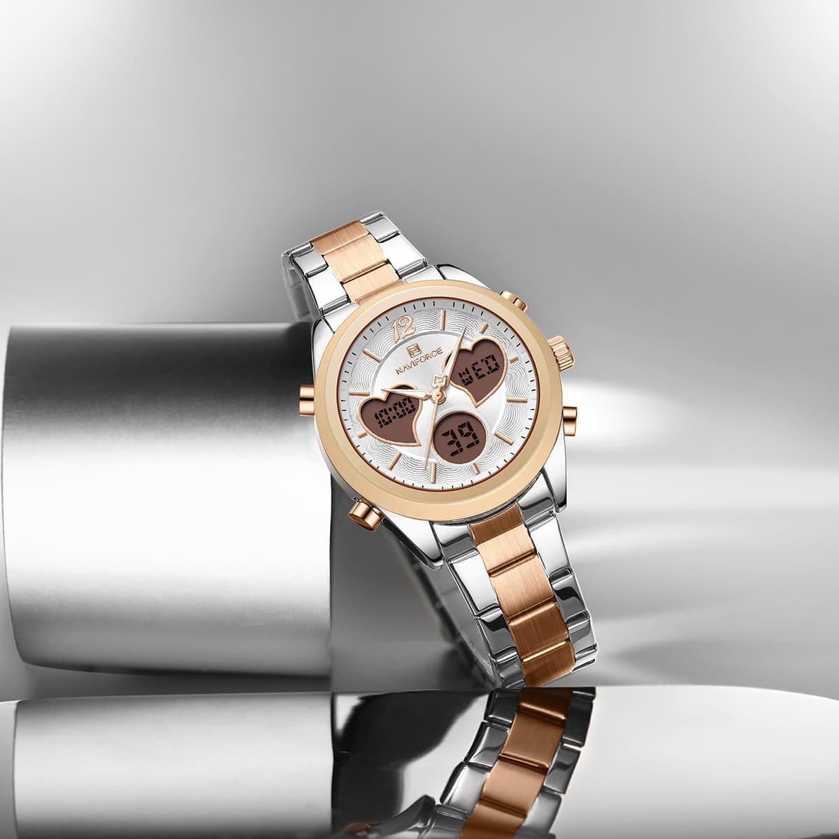 NAVIFORCE Women's Watch NF5045S-S-W-RG