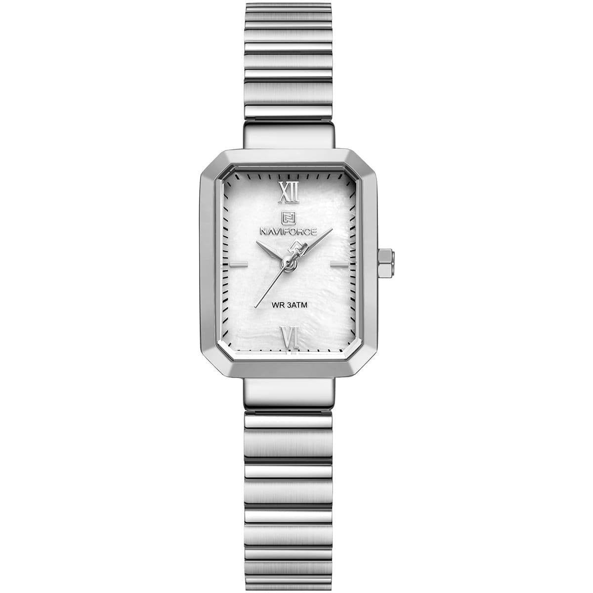 ساعة نافي فورس للنساء NF5050-S-W-S