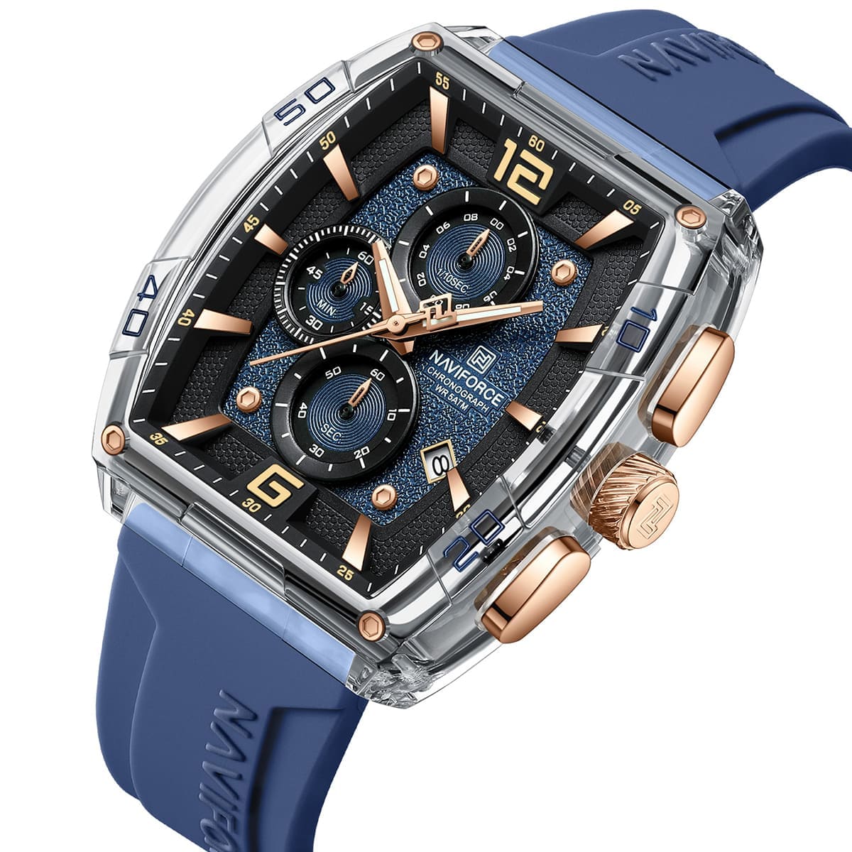 Naviforce Men's Watch NF6101-S-Y-BE