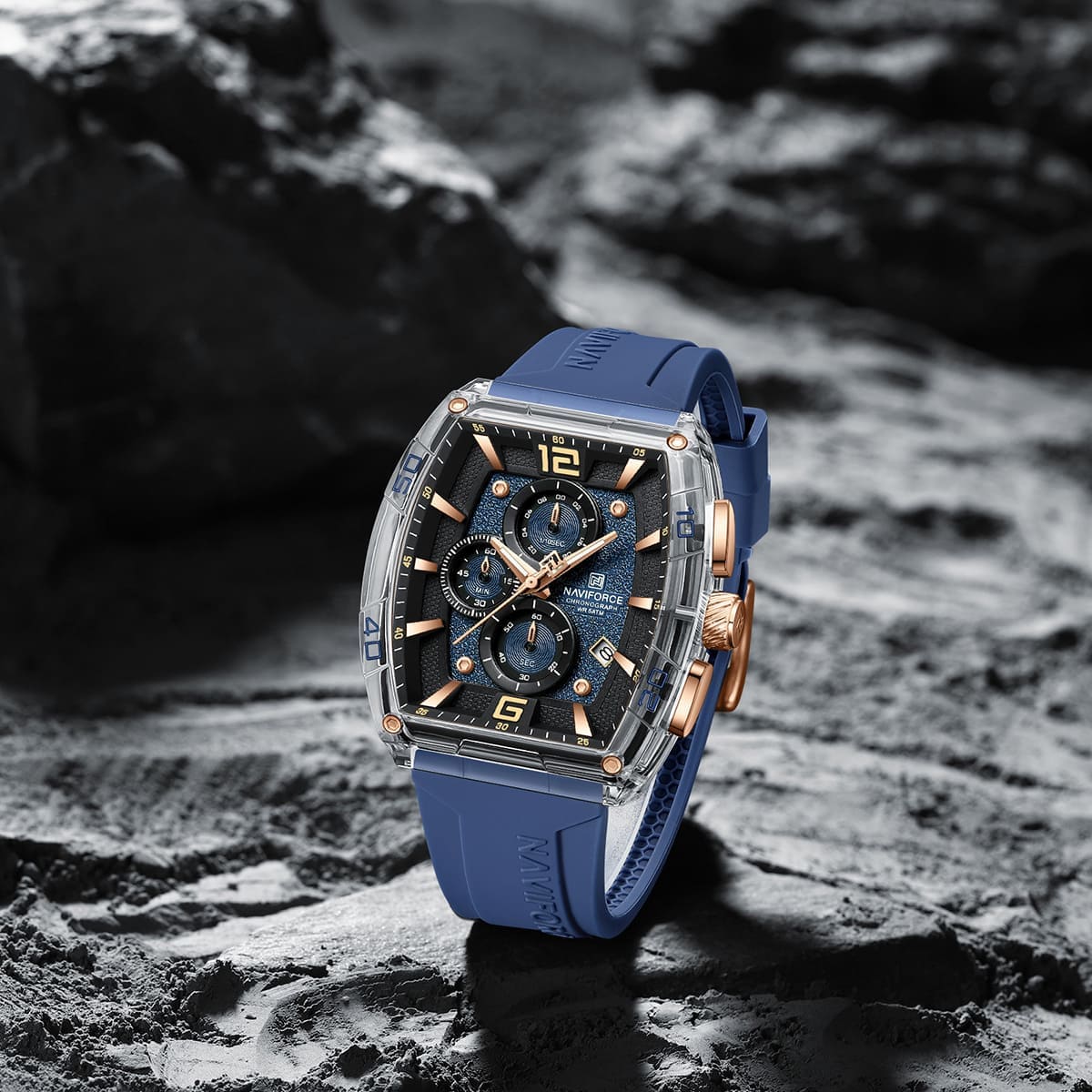 Naviforce Men's Watch NF6101-S-Y-BE