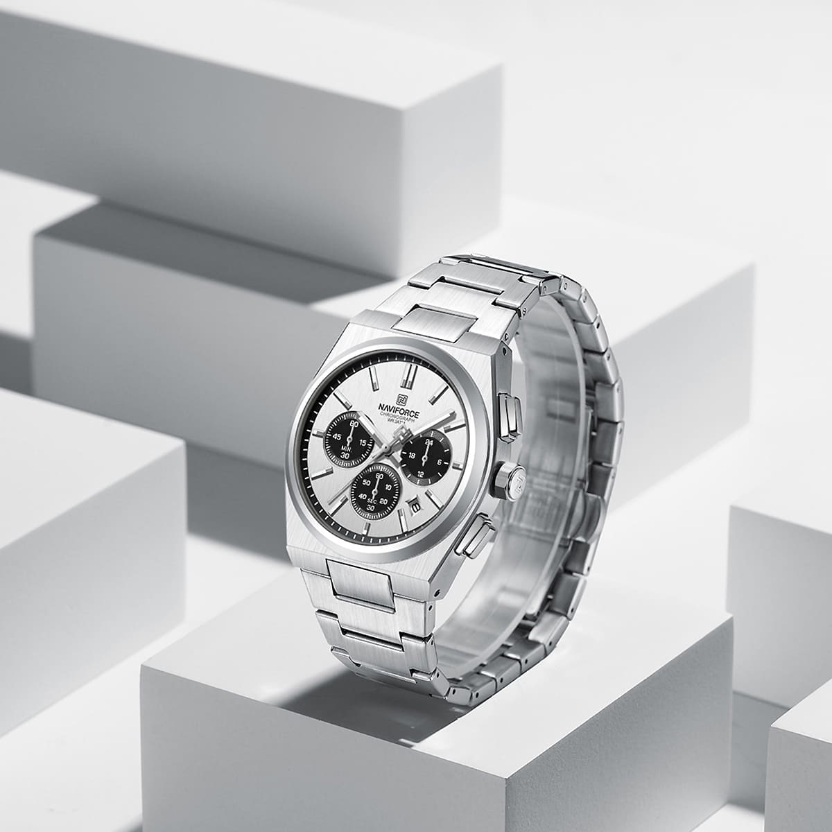 Naviforce Men's Watch NF8048G-S-W-S